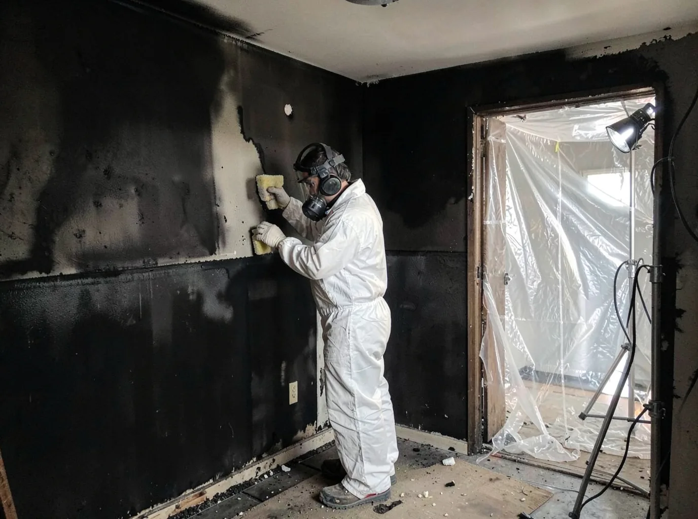 Fire Damage Restoration company in Lexington, MI